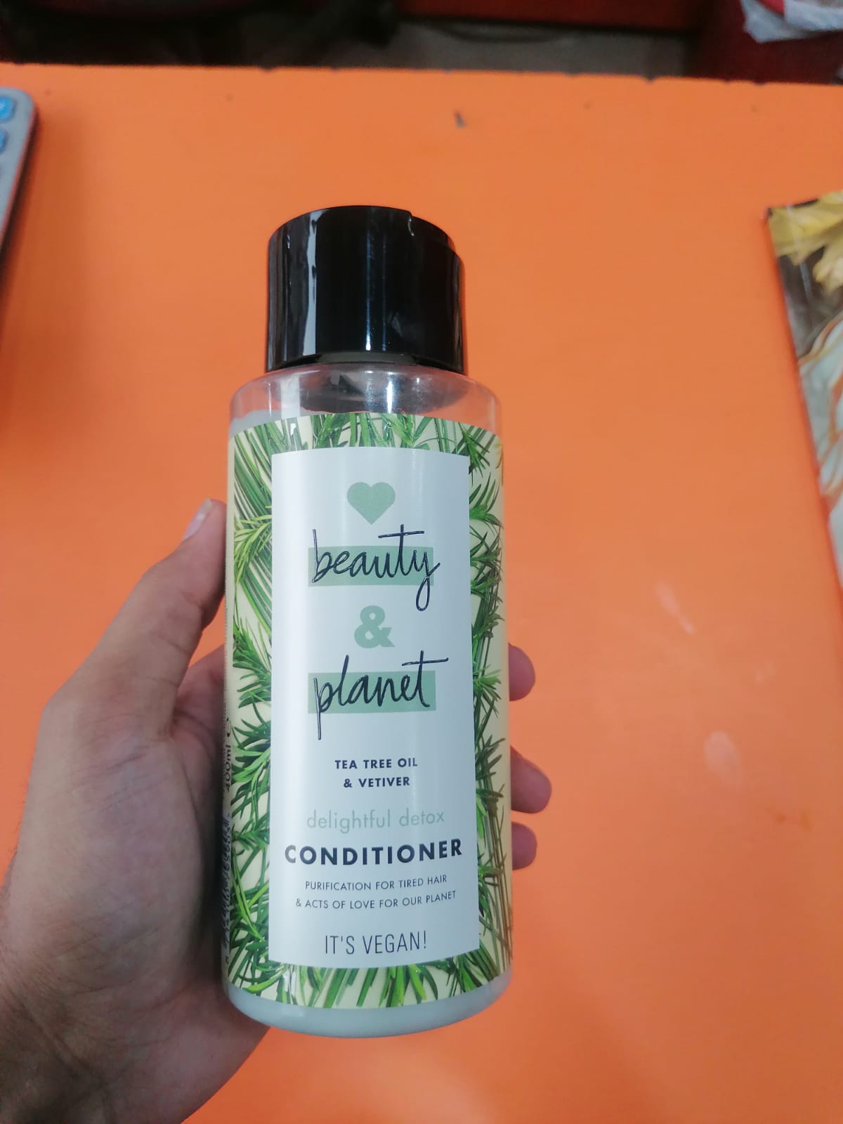 New Original Love Beauty&Planet Conditioner Tea Tree Oil&Vetiver 400ml Free Home Delivery