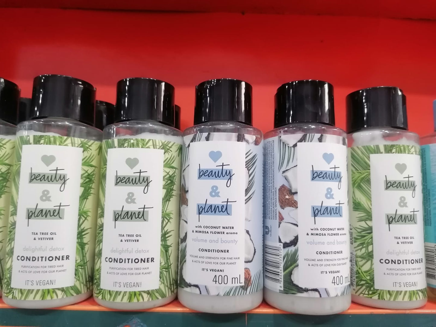 New Original Love Beauty&Planet Conditioner Tea Tree Oil&Vetiver 400ml Free Home Delivery