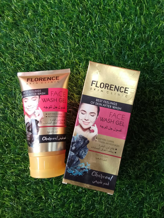 Orignal Florence Skin Clinic Face Wash Gel – Charcoal 150 ml Free Home Delivery