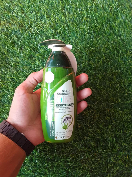 Olive Whitening Lotion – Skin Care Natural Extracted (200ml) Free Home Delivery