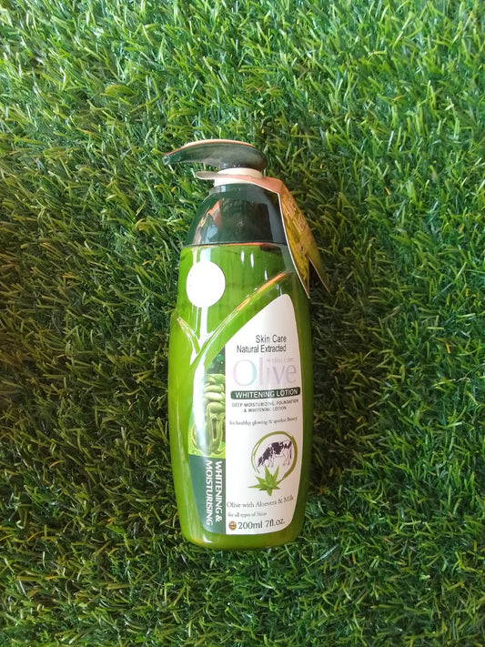 Olive Whitening Lotion – Skin Care Natural Extracted (200ml) Free Home Delivery